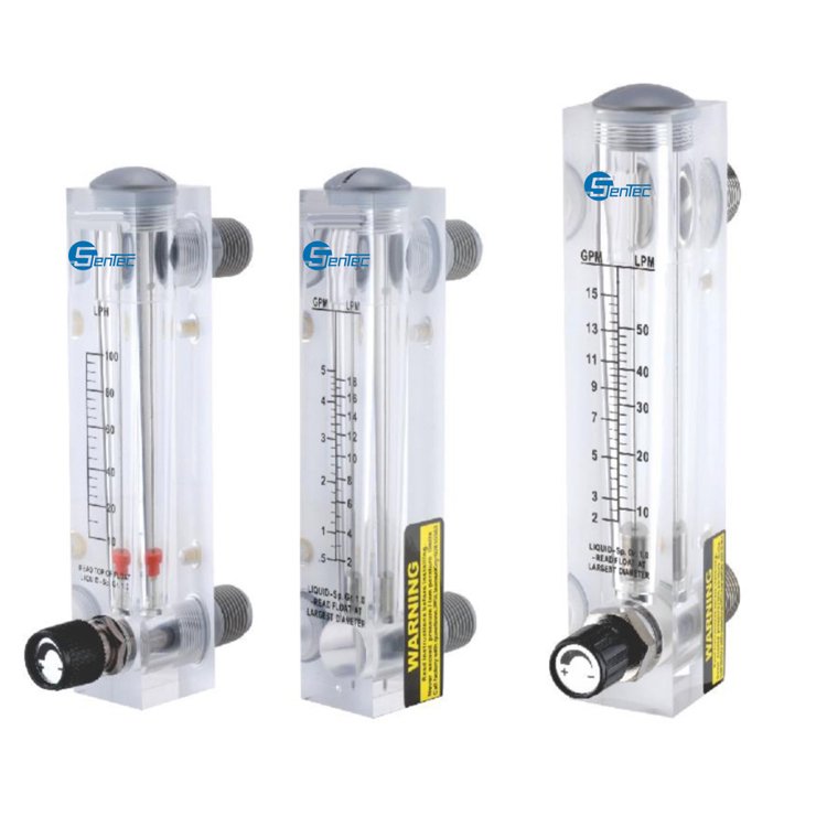 LZM Plastic Flow Indicator Water Digital Liquid Gas air Glass Pipeline Flowmeter Rotameter for Water