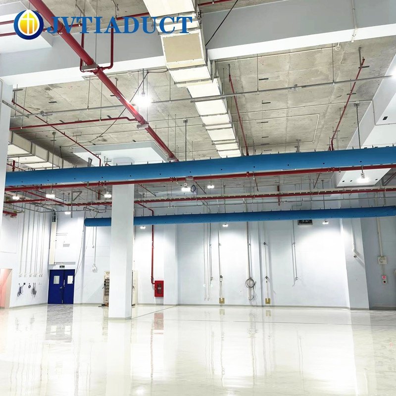 Industrial Design Flexible HVAC Air Distribution System Textile Ducting for Outdoor Ventilation & Heating for Hospital Use