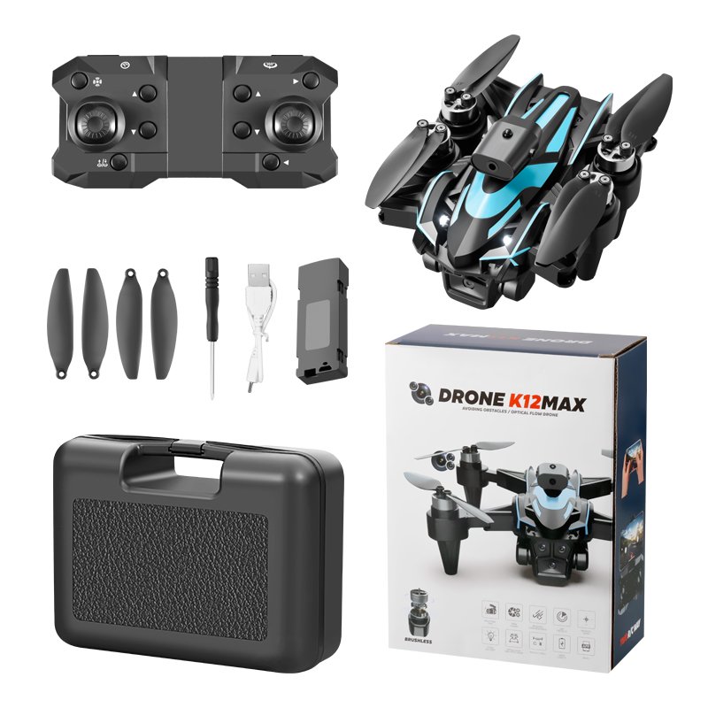 K12 Max Drone 4k Professional Camera FPV Obstacle Avoidance Optical Flow Foldable Quadcopter Aerial Photography Rc Drone Toys