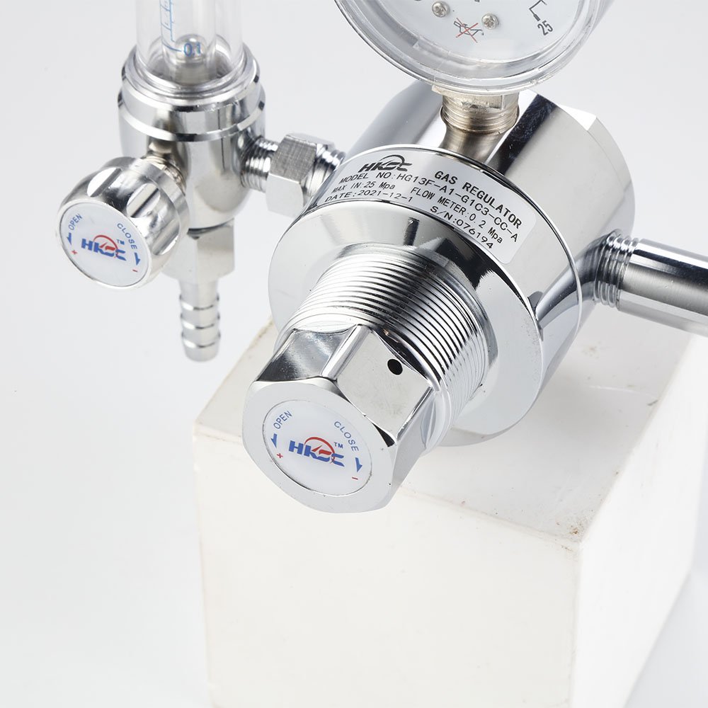 HG13F Brass Oxygen Medium High Pressure Regulator for Welding