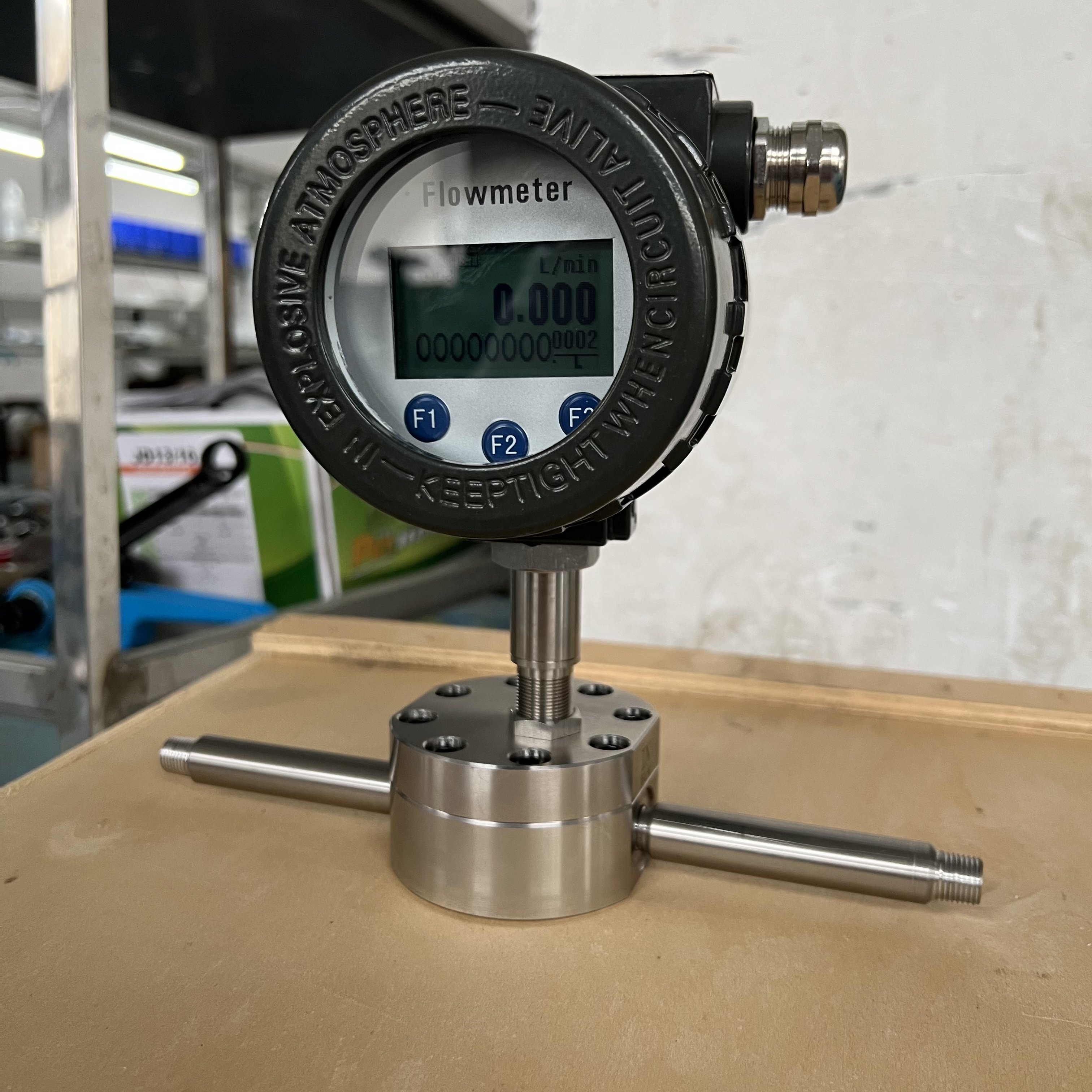 Best Price 30ml/h Low Flow Meter for Hydraulic Oil Micro Oval Gear Flow Meters