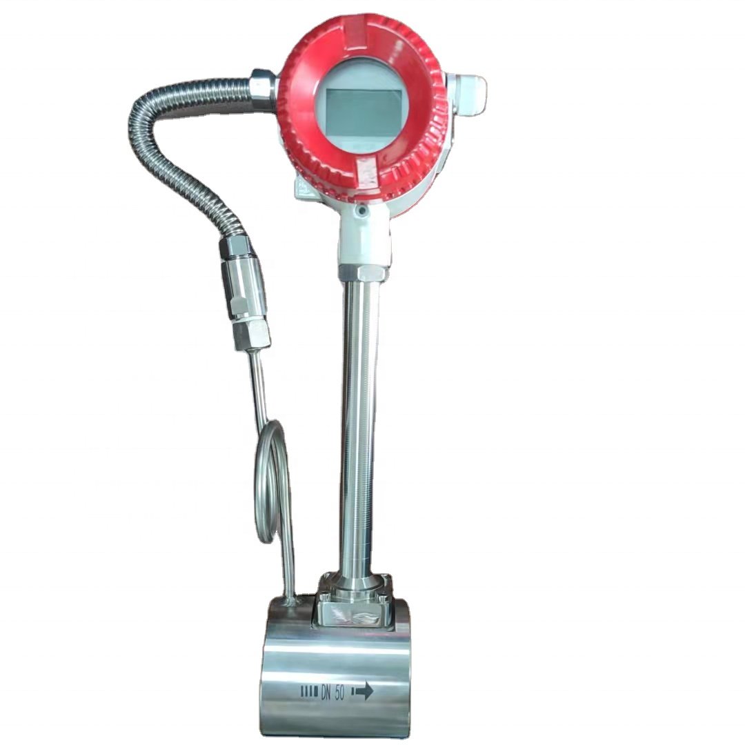 Factory Cheap Cost 24V Steam Gas Flowmeter Compressed Air Flow Meter Vortex Flow Meter Vortex Flowmeter