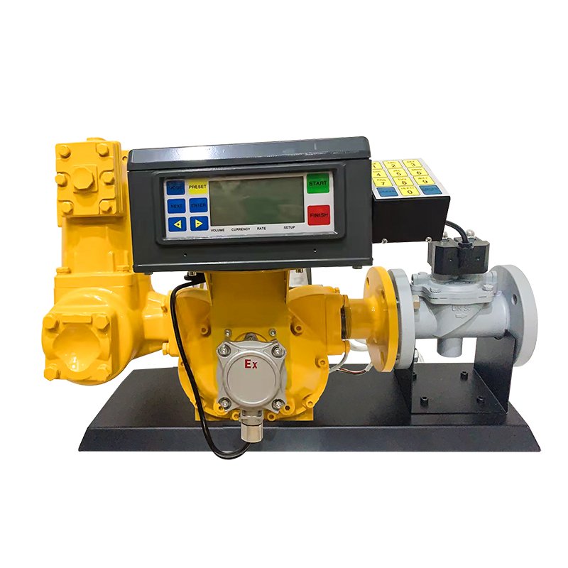 High Positive Displacement Flow Meter for Gasoline Oil Gas Customized OEM Support