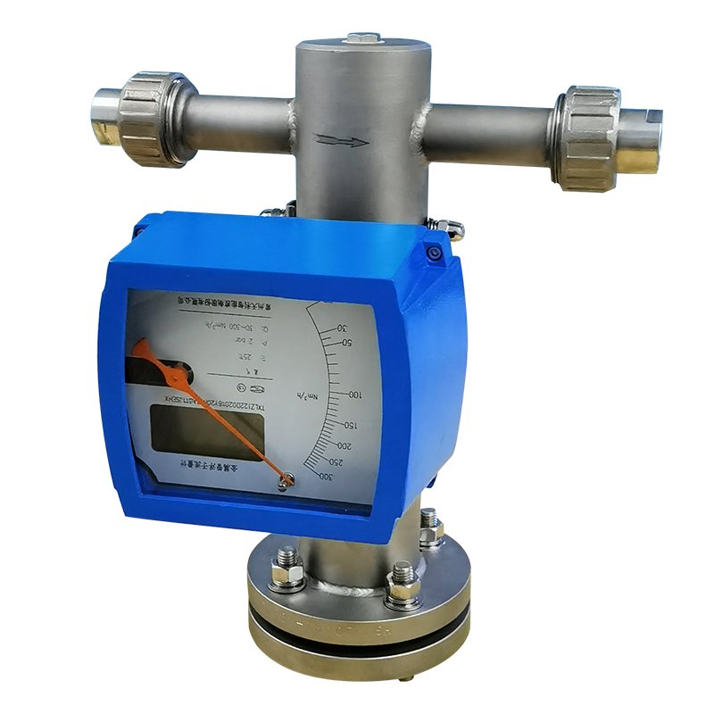 Horizontal Installation Metal Tube Rotameter Metal Rotameter Rotameter Gas Flowmeter