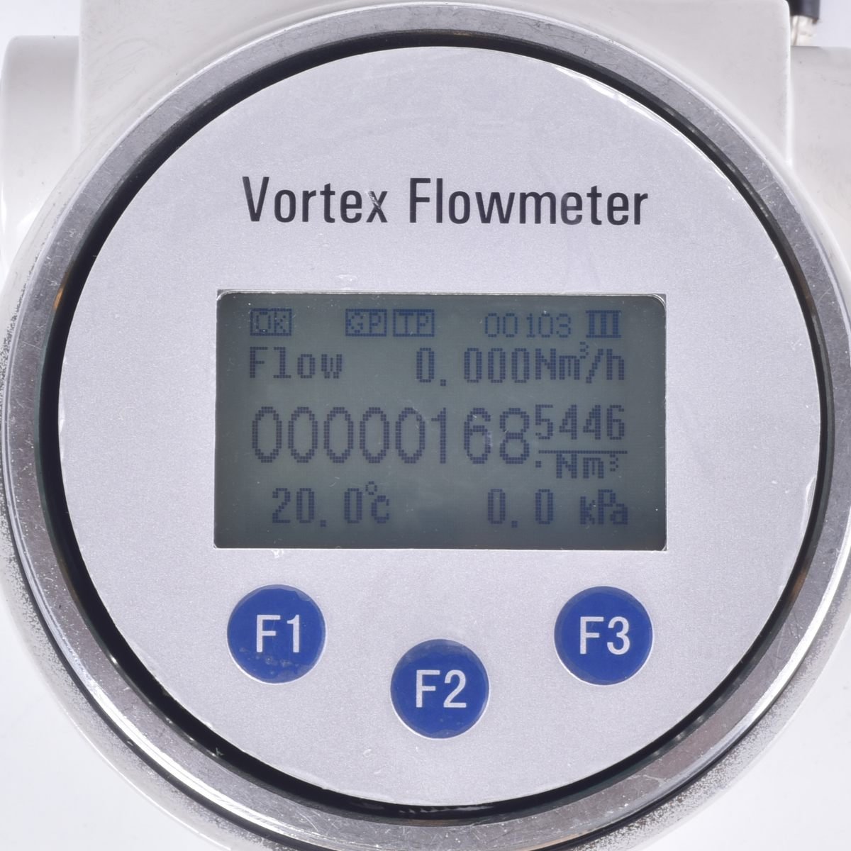 High Quality Gas Vortex Flow Meter DN65 50-500m3/h Flanged Type Integrated vortex Flowmeter