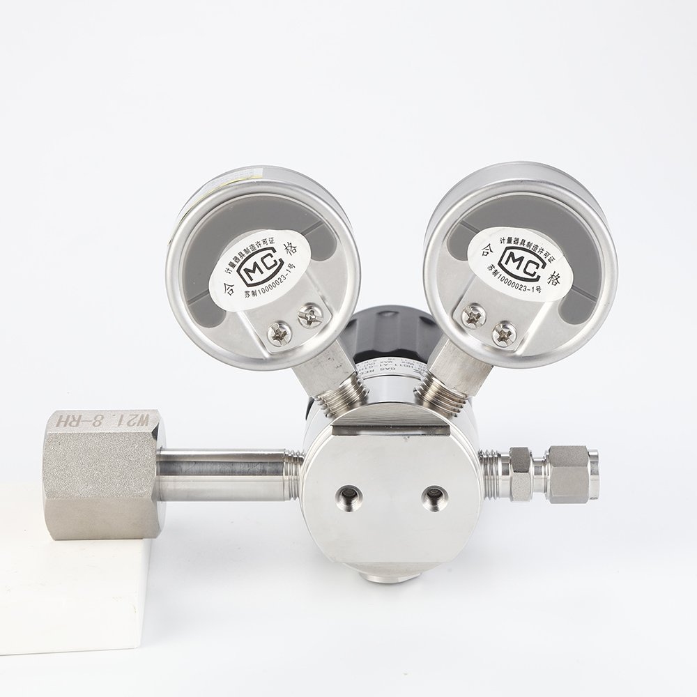 HC11 Single Stage Cylinder High Pressure Natural Gas Regulator for CNG and Nitrogen Quality Pressure Reducing Valve