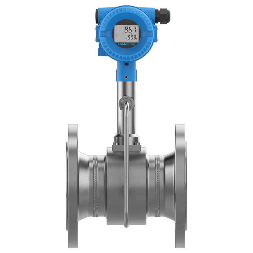 304 Stainless Steel Digital Liquid Air Flowmeter Steam Vortex Flow Meter Accessories