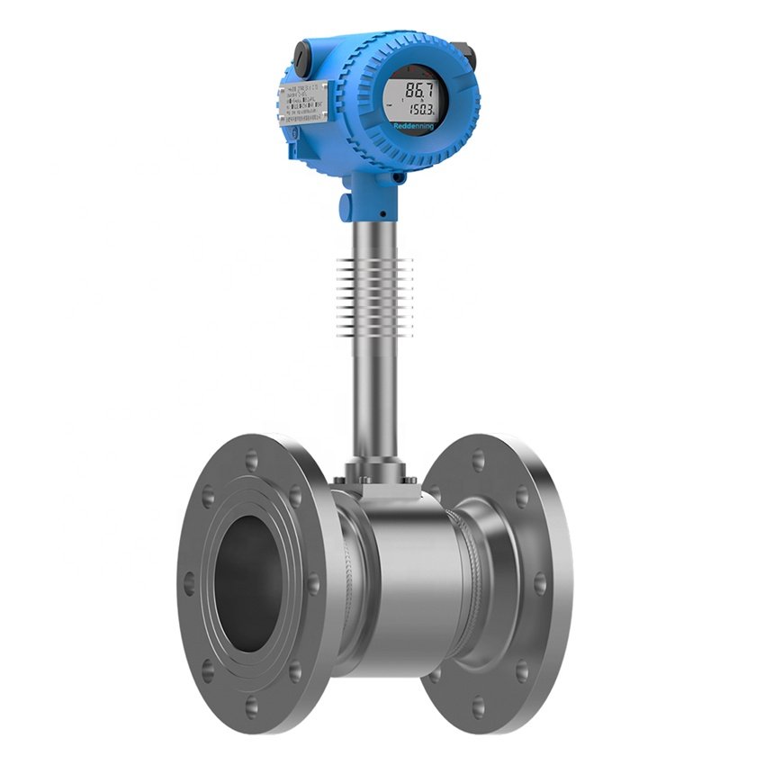 304 Stainless Steel Digital Liquid Air Flowmeter Steam Vortex Flow Meter Accessories