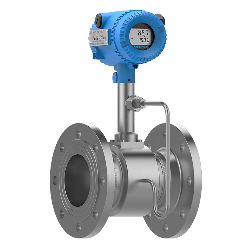 304 Stainless Steel Digital Liquid Air Flowmeter Steam Vortex Flow Meter Accessories