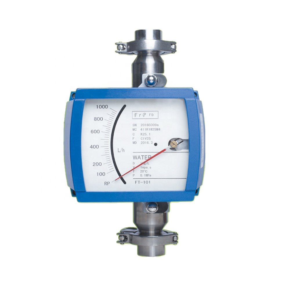 DN15-DN150 Industrial Water Air Gasses Oxygen Metal Tube Float Rotameter Flowmeter