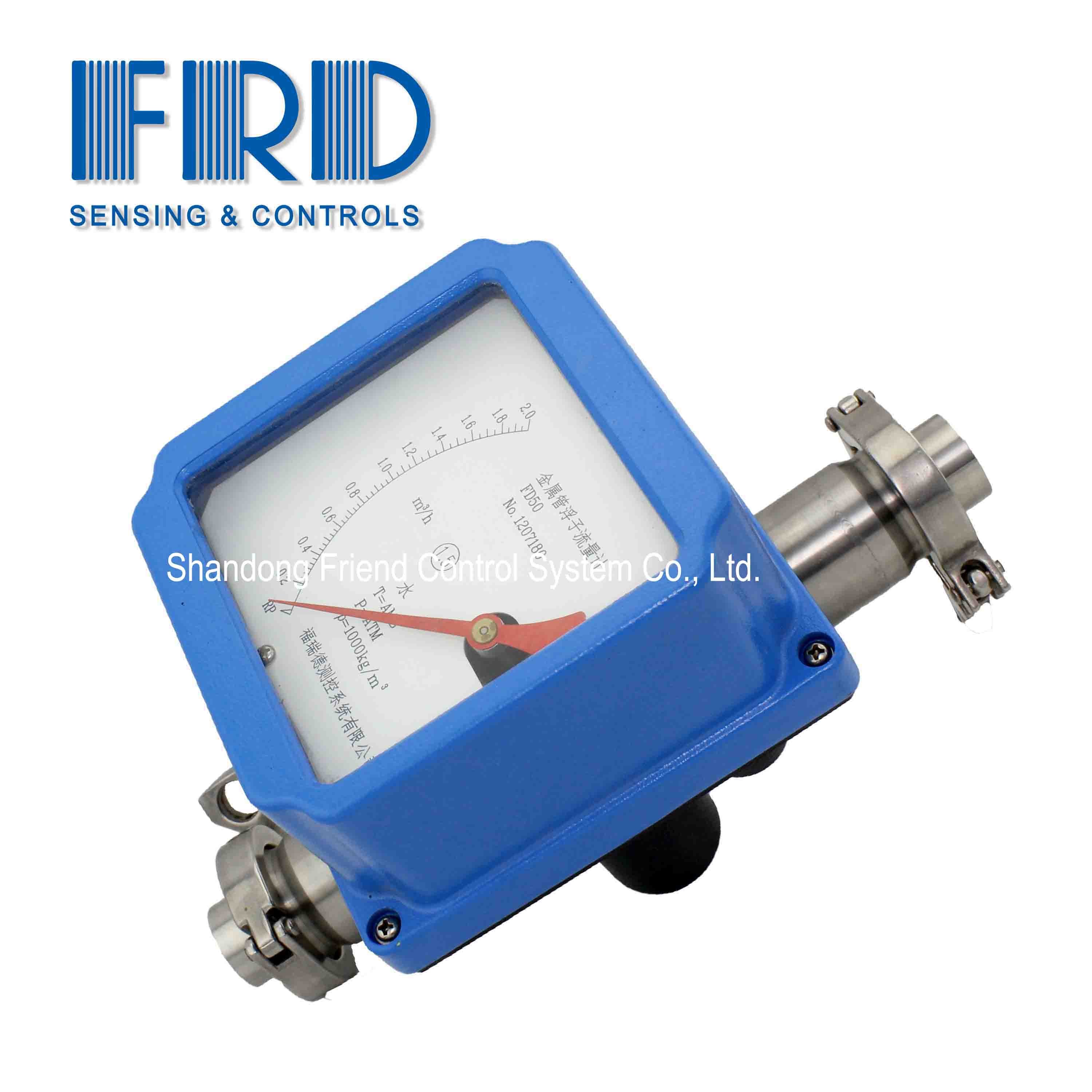 DN15-DN150 Industrial Water Air Gasses Oxygen Metal Tube Float Rotameter Flowmeter