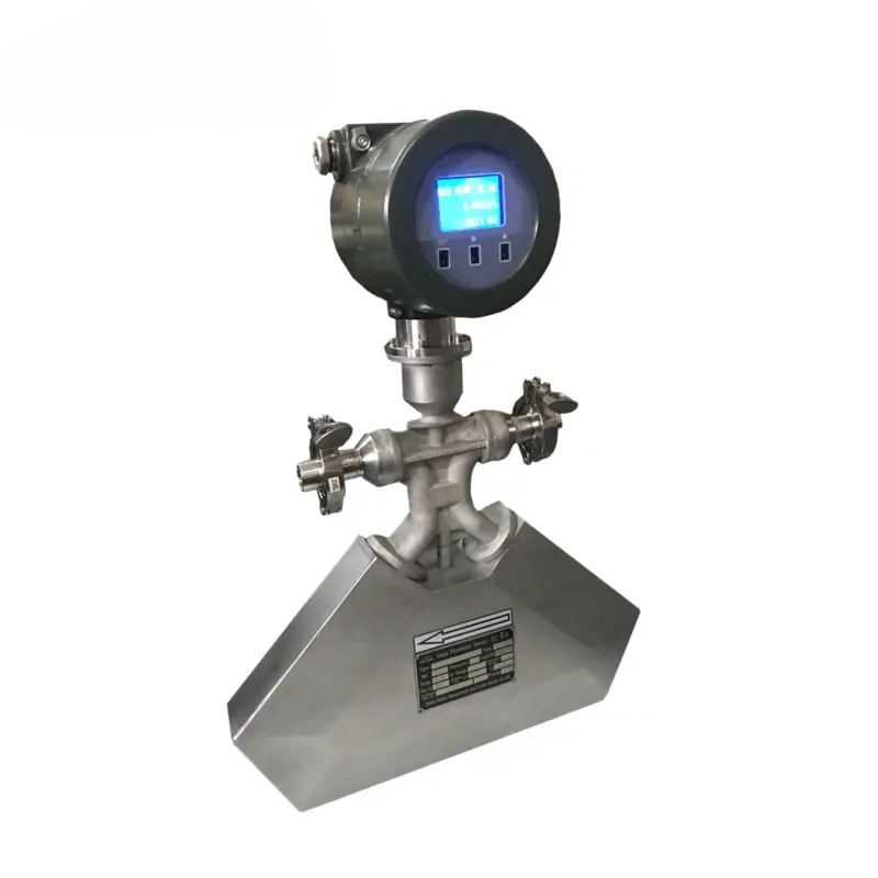 Micro Motion Coriolis Type Mass Flow Meter 1'' 3/4'' 6"frost Resistant Oled Dis Flowmeter Dn100 Dn 80 diesel Price