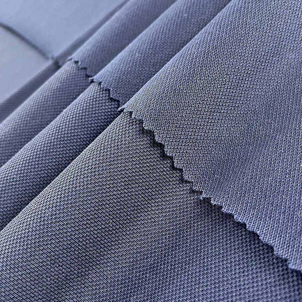 Low Moq 210Gsm 100 Cotton Pique Fabric Polo for Clothing Nr Air Flow Dyed