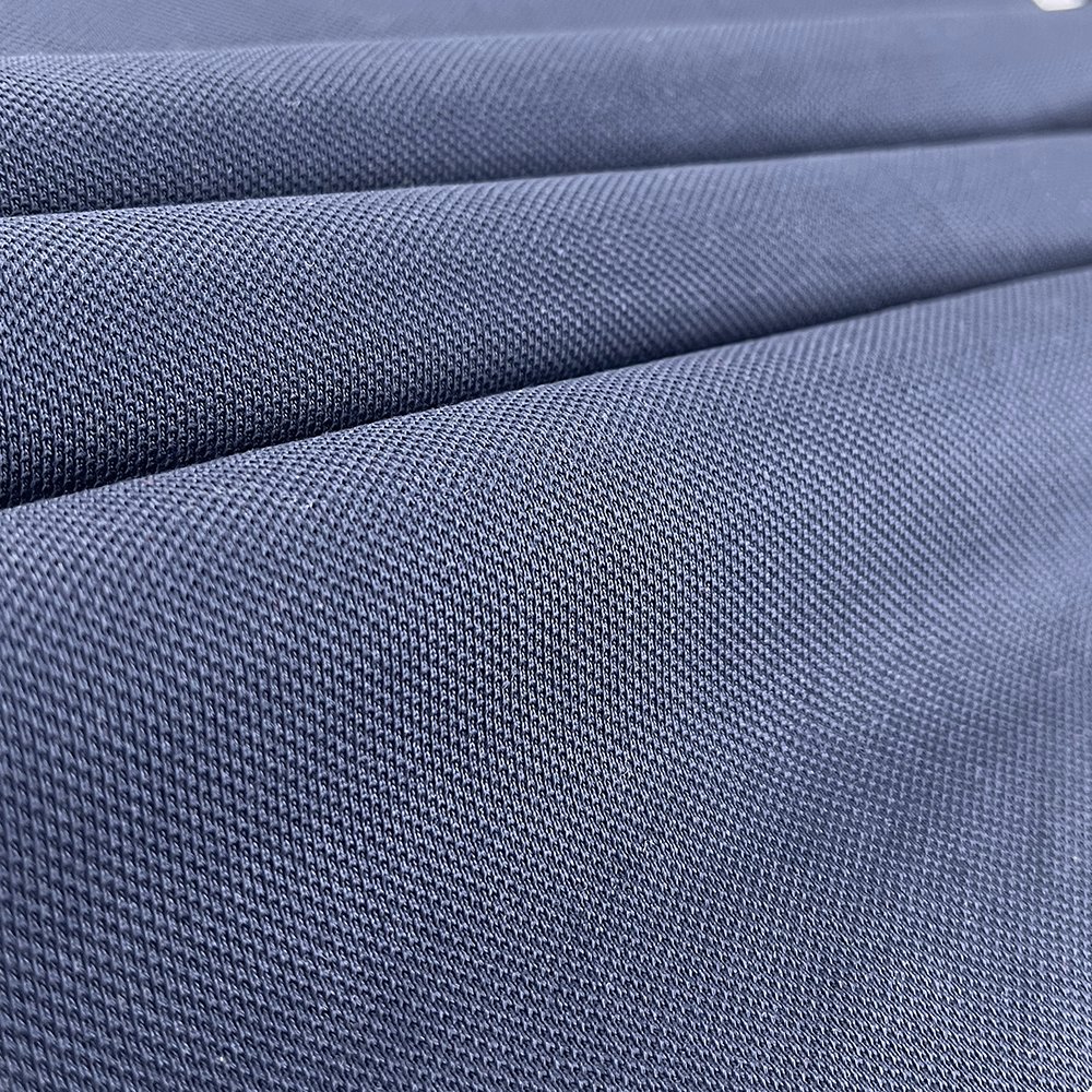 Low Moq 210Gsm 100 Cotton Pique Fabric Polo for Clothing Nr Air Flow Dyed