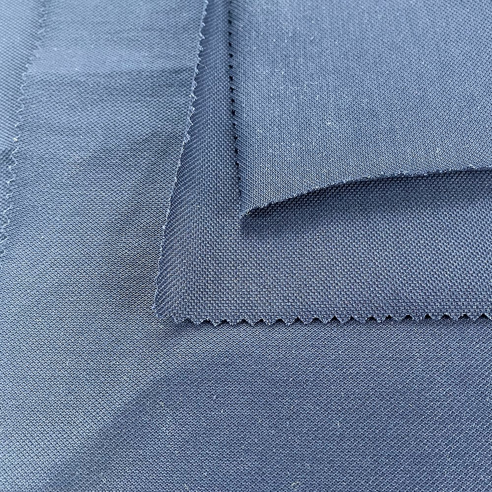 Low Moq 210Gsm 100 Cotton Pique Fabric Polo for Clothing Nr Air Flow Dyed