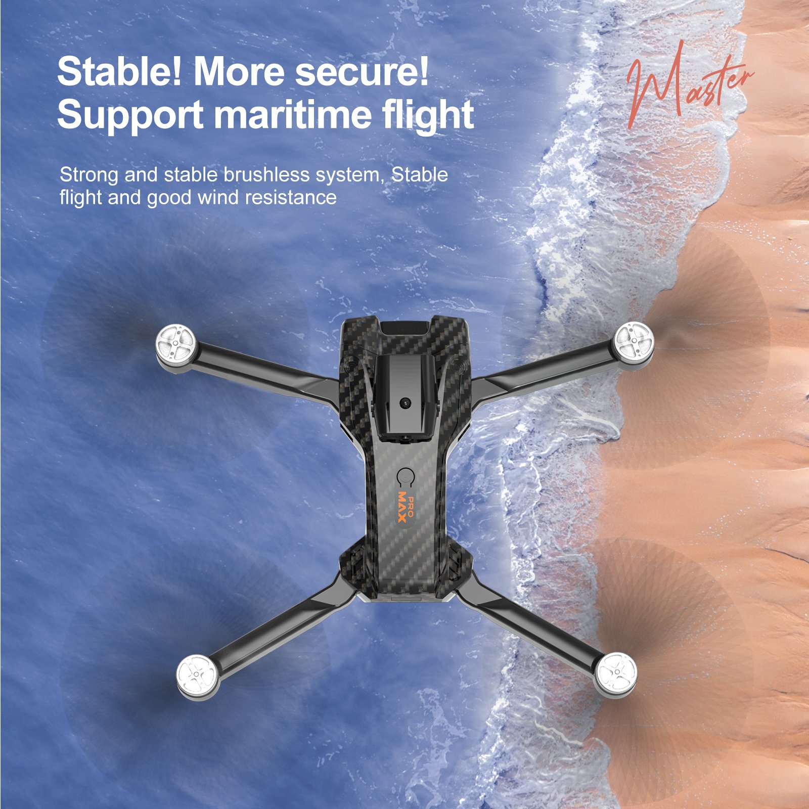 YT150 Drone HD Triple Camera LED Light Stream Hovering Obstacle Avoidance Foldable Photography Quadcopter Adult Toy Gift for Kid