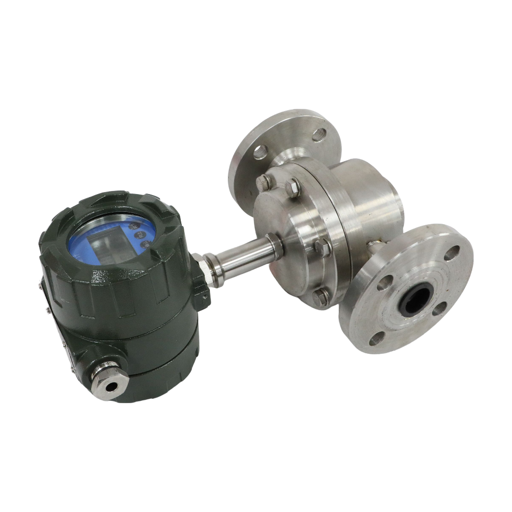 High Viscosity 0.2% Fuel Oil Flowmeter Electric Oval Gear Flow Meter