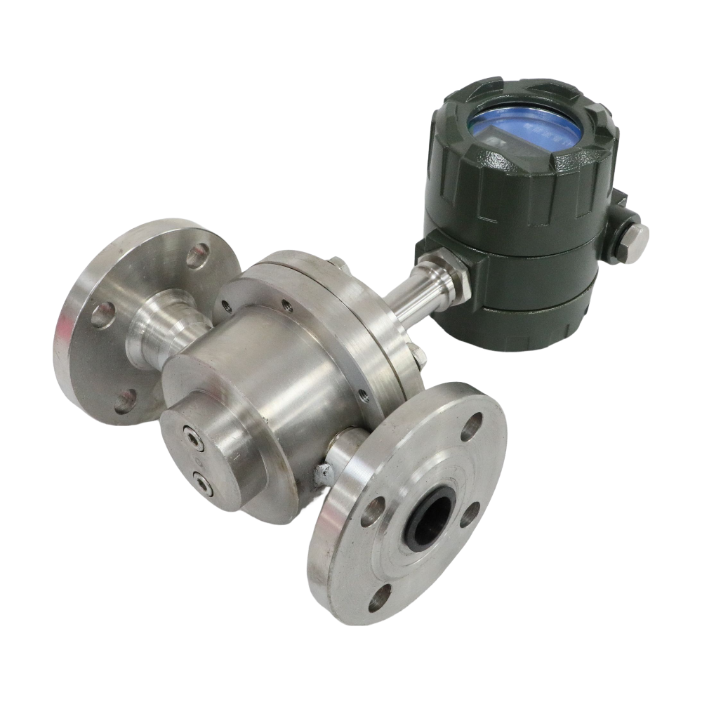 High Viscosity 0.2% Fuel Oil Flowmeter Electric Oval Gear Flow Meter