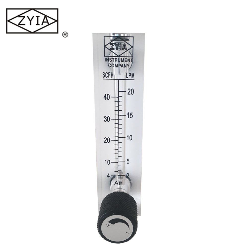 Hot Selling Industrial Mechanical Panel Mounted Acrylic Water Flow Meter Flow Control Rotameter