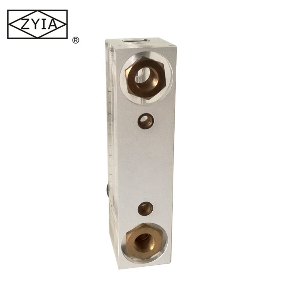 Hot Selling Industrial Mechanical Panel Mounted Acrylic Water Flow Meter Flow Control Rotameter