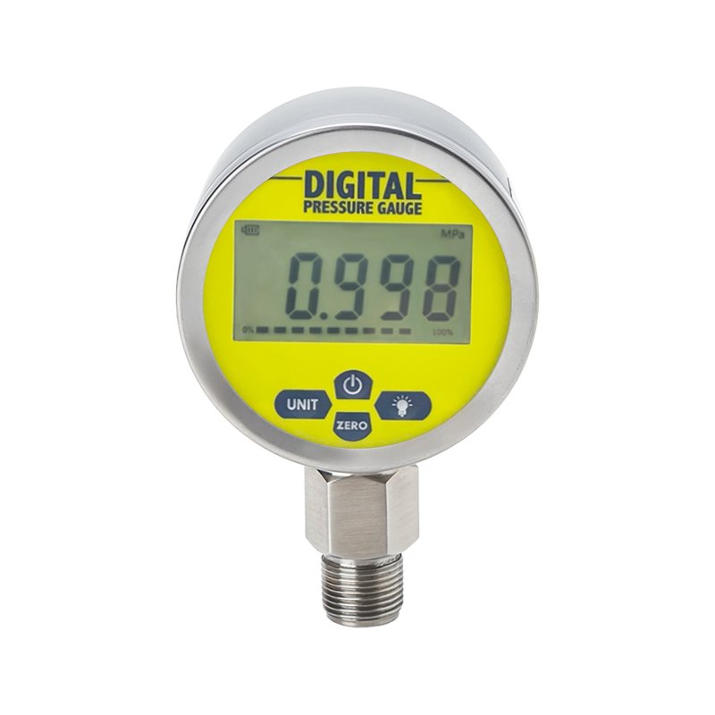 Meokon 0 to 600 bar Water Oil Gas Digital Pressure Gauge Vacuum Manometer/water Pressure Indicator