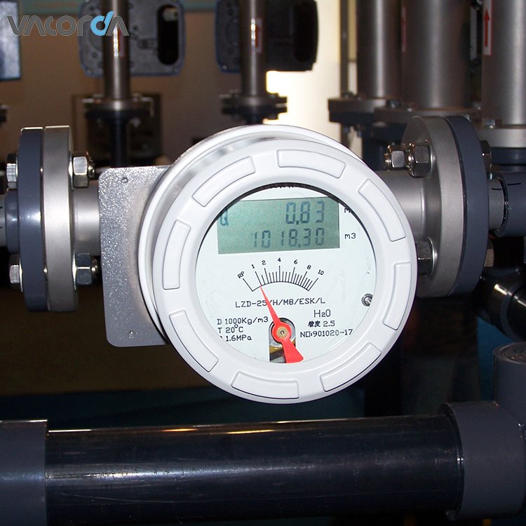 Metal Tube Rotor Flowmeter Float Flowmeter High Temperature 304 Nitrogen Air Water Gas Flow Meter