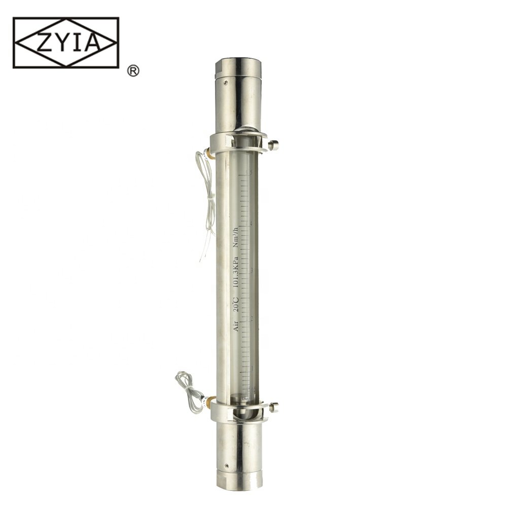 VA30S Series High Accuracy Stainless Steel Digital Chemical Flowmeter air Gas Rotameter With Limit Switch