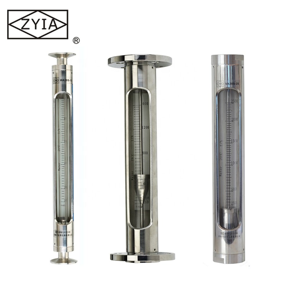 VA30S Series High Accuracy Stainless Steel Digital Chemical Flowmeter air Gas Rotameter With Limit Switch