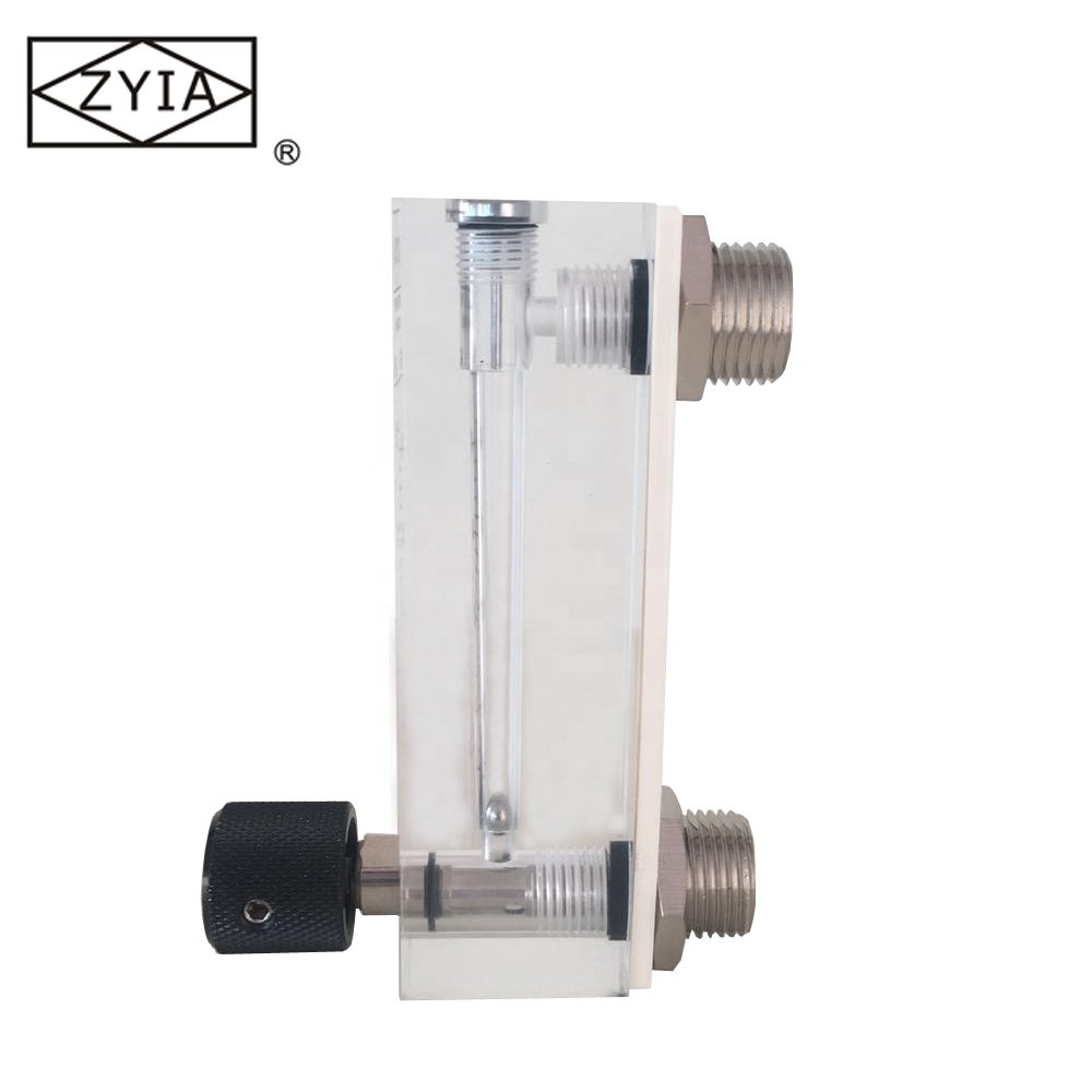 LZM- 6T Hot Sales Handle Panel Mounted air N2 Gas Flow Meter Rotameter