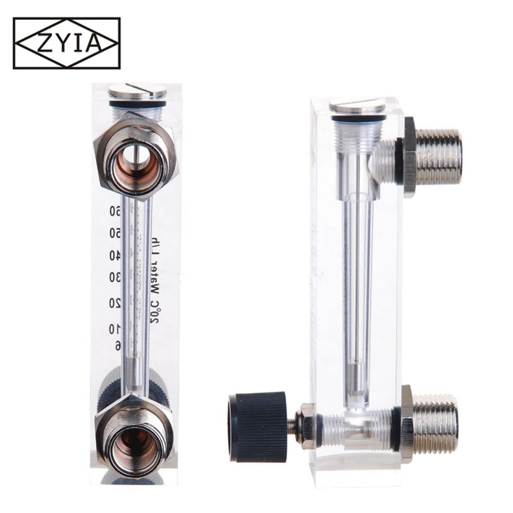LZM- 6T Hot Sales Handle Panel Mounted air N2 Gas Flow Meter Rotameter