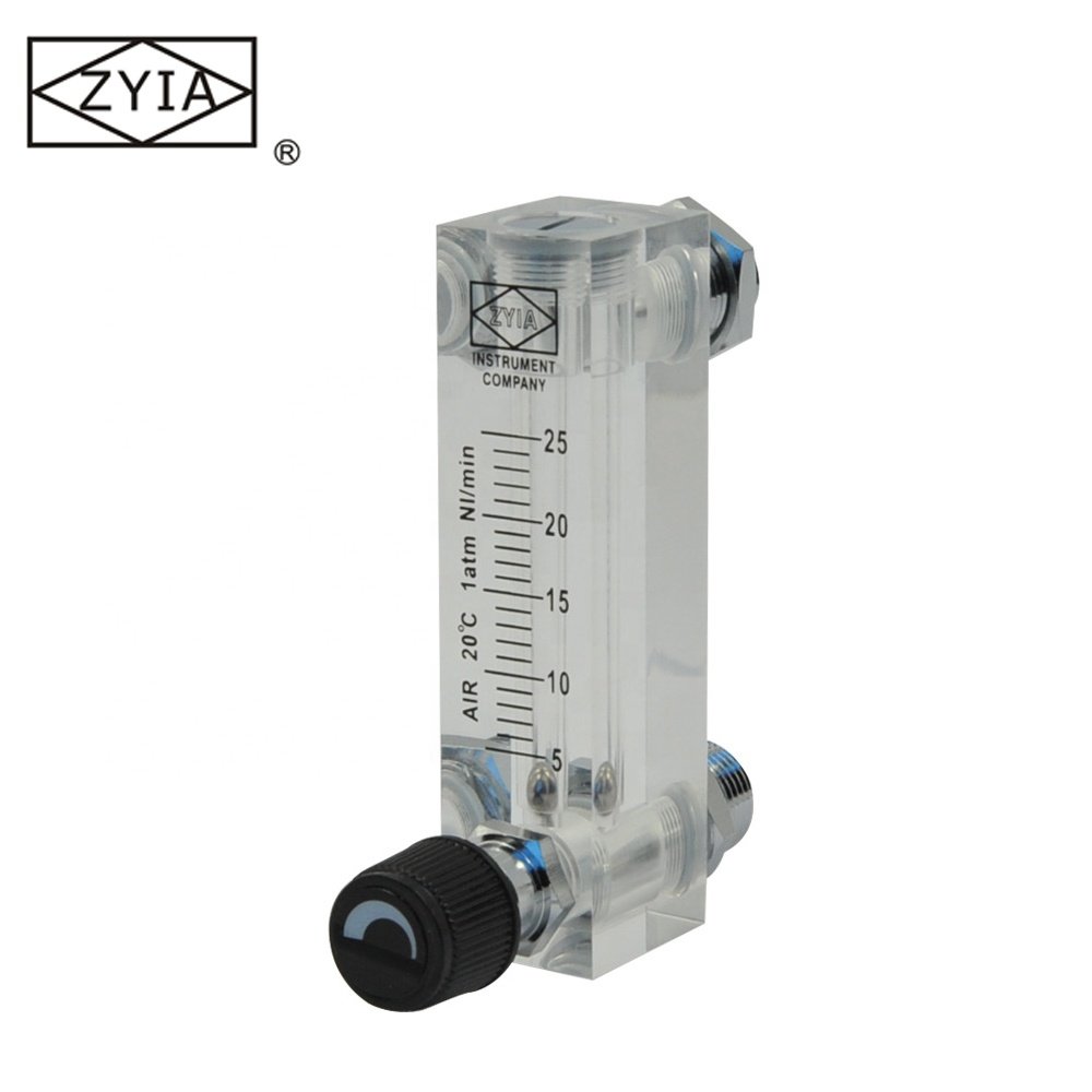LZM- 6T Hot Sales Handle Panel Mounted air N2 Gas Flow Meter Rotameter