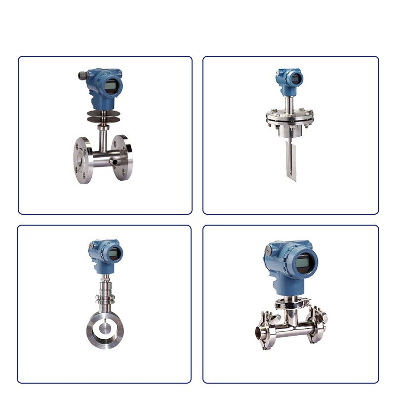 Intelligent Bitumen Flow Measurement Flange Clamp Insertion Type High Temperature Oil Digital Target Flow Meter for Asphalt