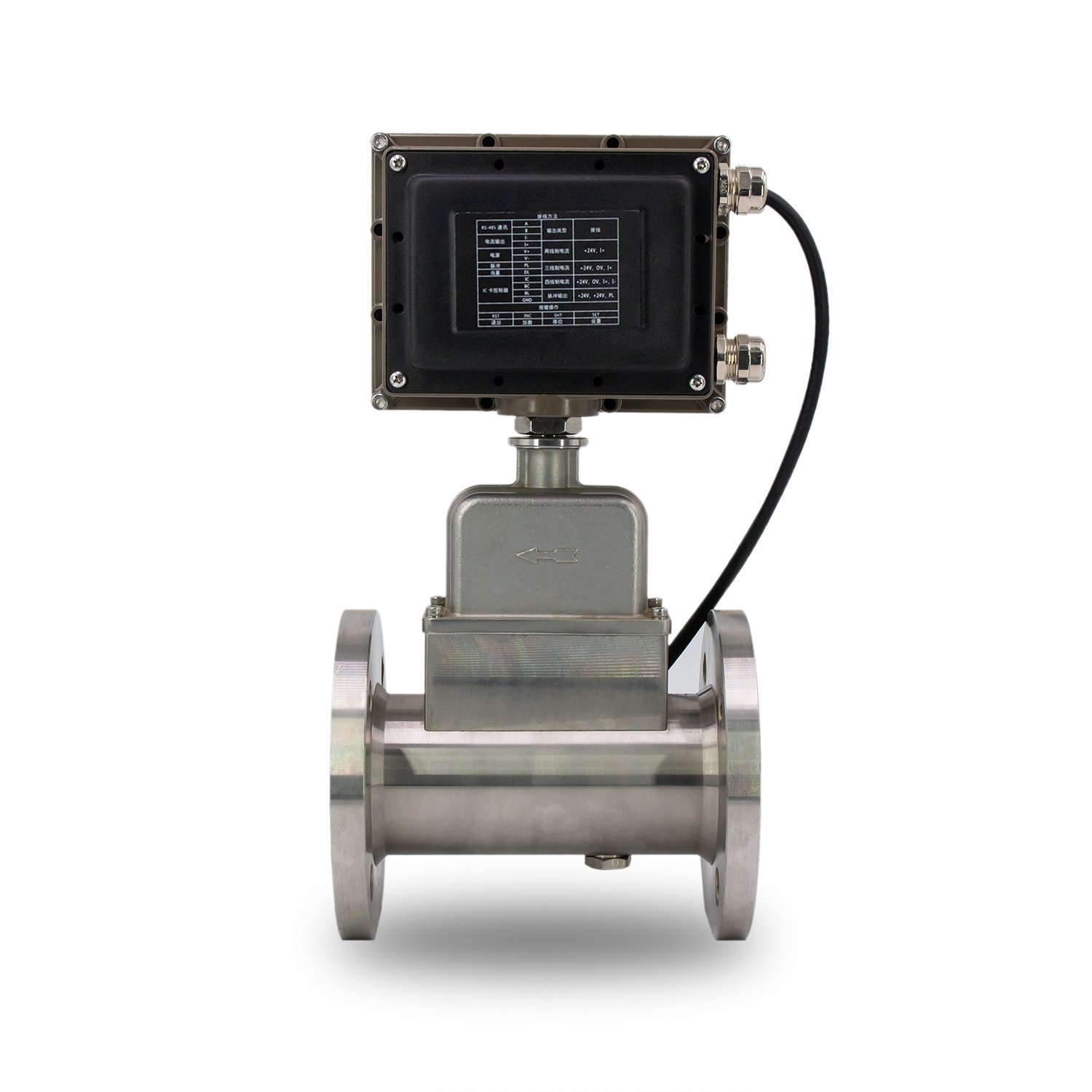 Turbine Flowmeter Modbus Clamp 4-20Ma Compressed air Flowmeter Oxygen Nitrogen Hydrogen RS485 Pulse Output Gas Turbine Flowmeter