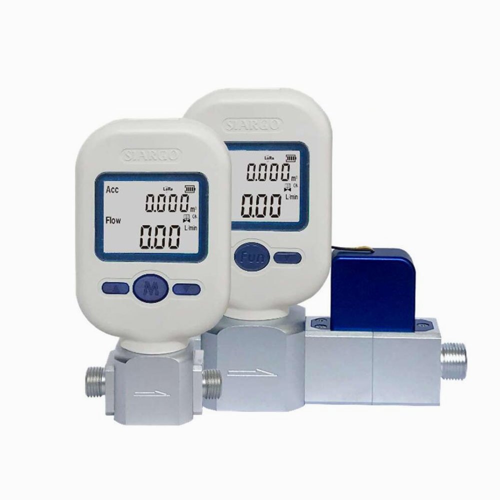 0~20L/min Intelligent Flow Meter/O2 Flow Meter Measuring Gas Steam Air Flow Meter Price