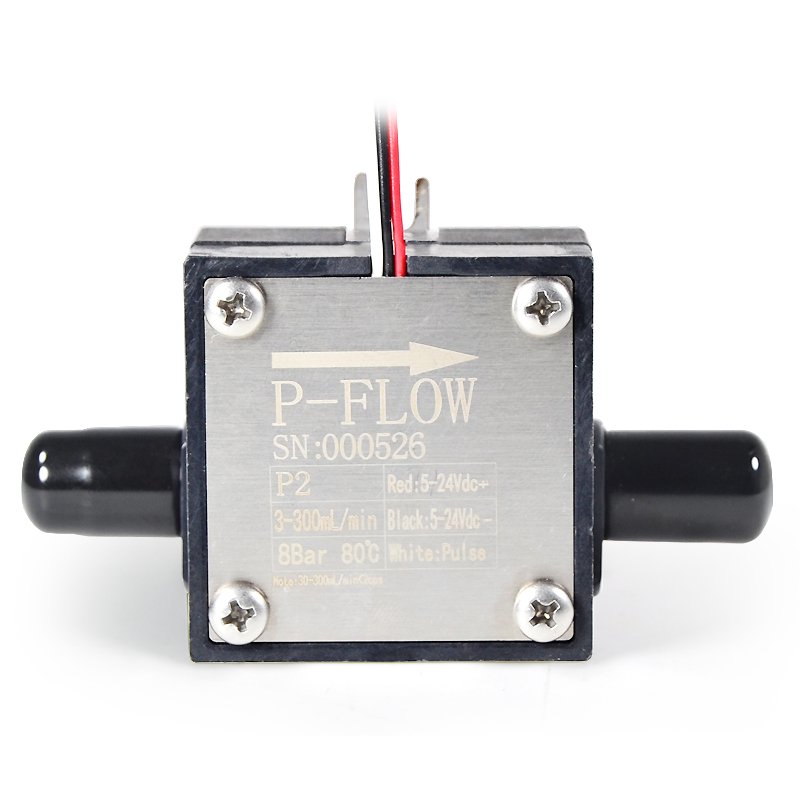 CX-P1 1-100 Ml/min Small Flowmeter 0.5% High Accuracy Pulse Output Liquid Micro Flow Meter
