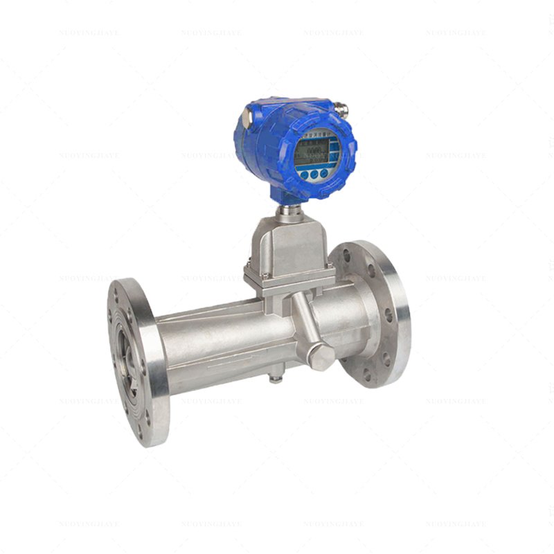 Wireless Digital Precision Vortex Flow Meter Micro Rotary Steam Flowmeter Water Gas Oil Liquid Media Stainless Steel Thread