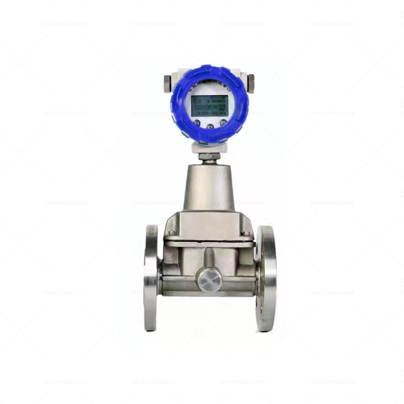 Wireless Digital Precision Vortex Flow Meter Micro Rotary Steam Flowmeter Water Gas Oil Liquid Media Stainless Steel Thread