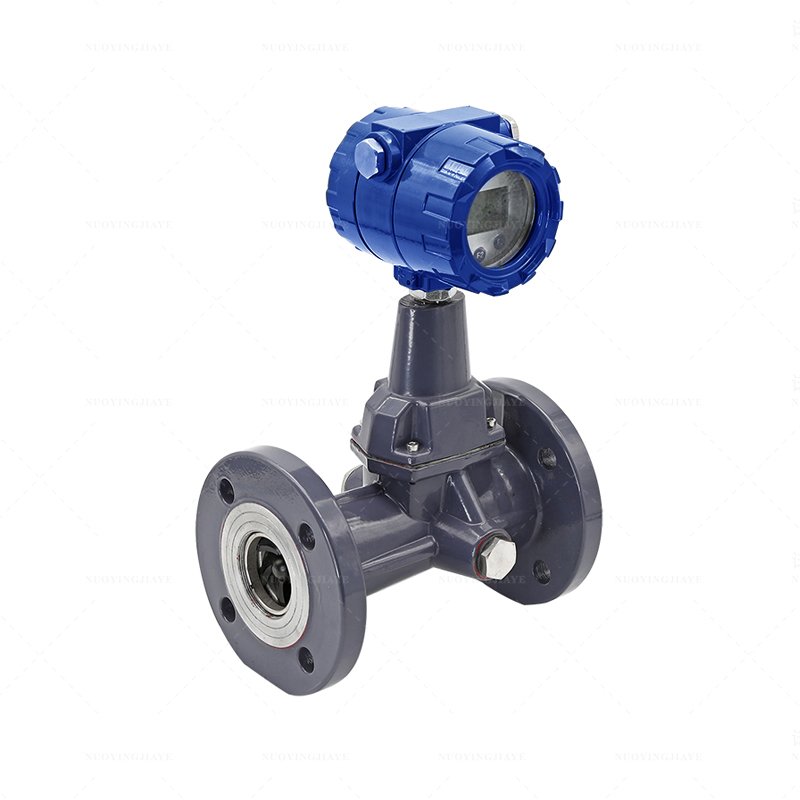 Wireless Digital Precision Vortex Flow Meter Micro Rotary Steam Flowmeter Water Gas Oil Liquid Media Stainless Steel Thread