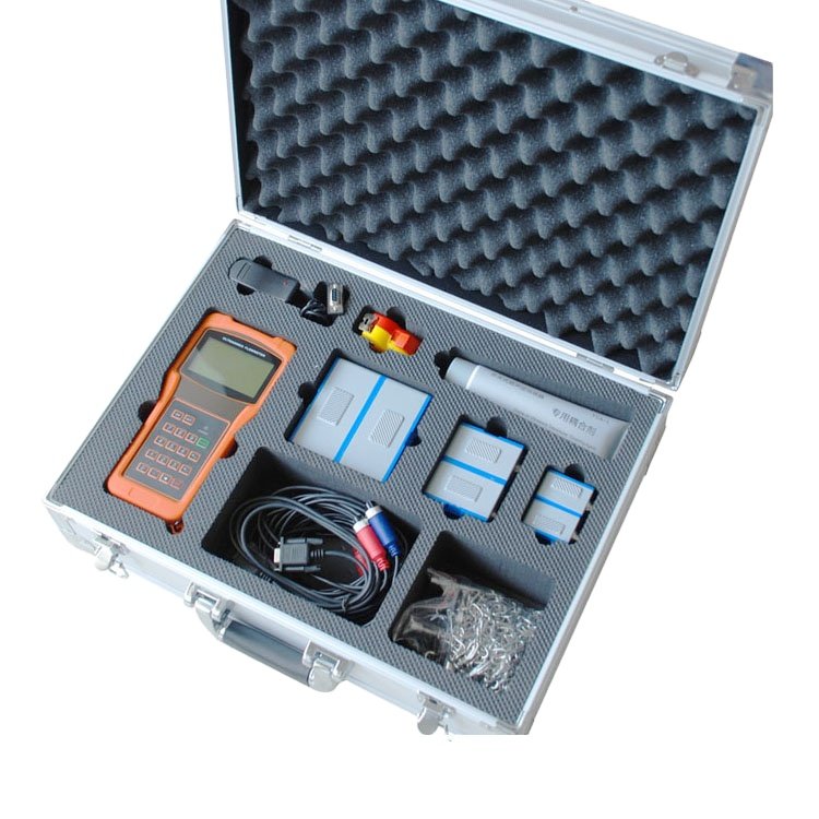 TUF-2000H Alcohol Oil Sewage Explosion-proof Handheld Flowmeter Remote High Temperature Liquid Portable Ultrasonic Flowmeter