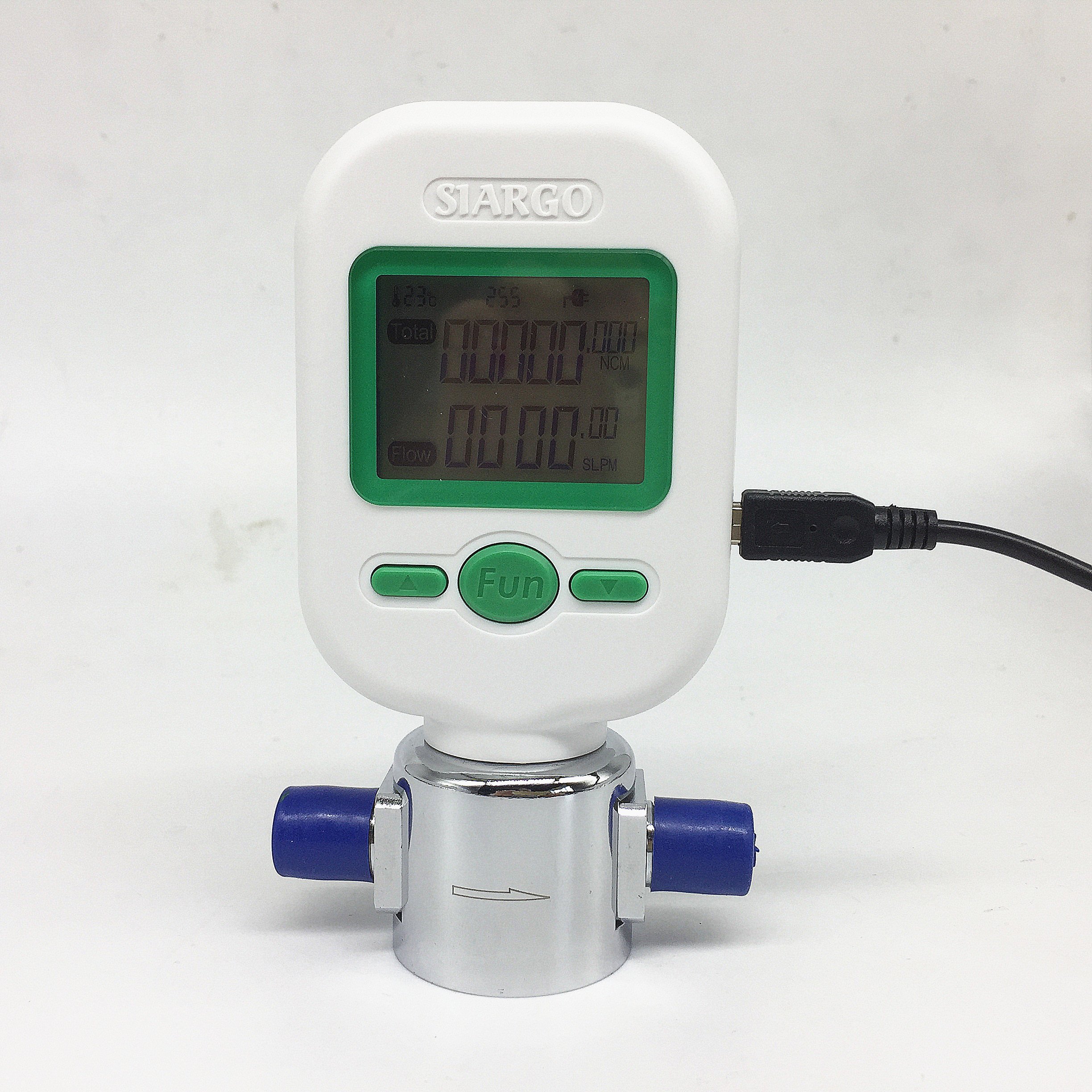 Mf5706 Gas Mass Flow Meters Digital Gas Flow Meters Compressed Air Digital Display Meter