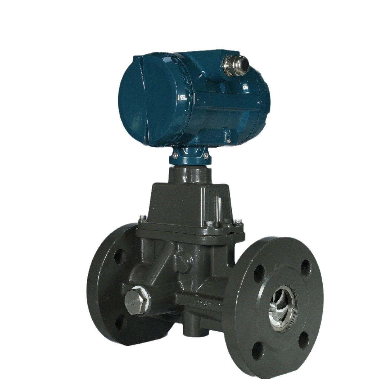 Digital lpg Gas Flow Meter Compressed air Precession vortex Flowmeter with 4-20ma Output