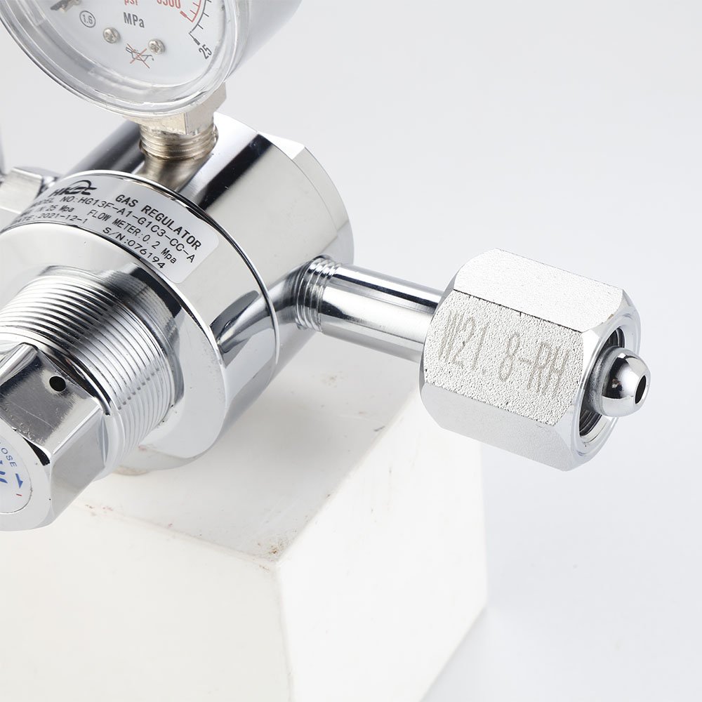HG13F Dual Stage Argon Gas Pressure Regulator with Compression Fittings Product Category Pressure Regulators