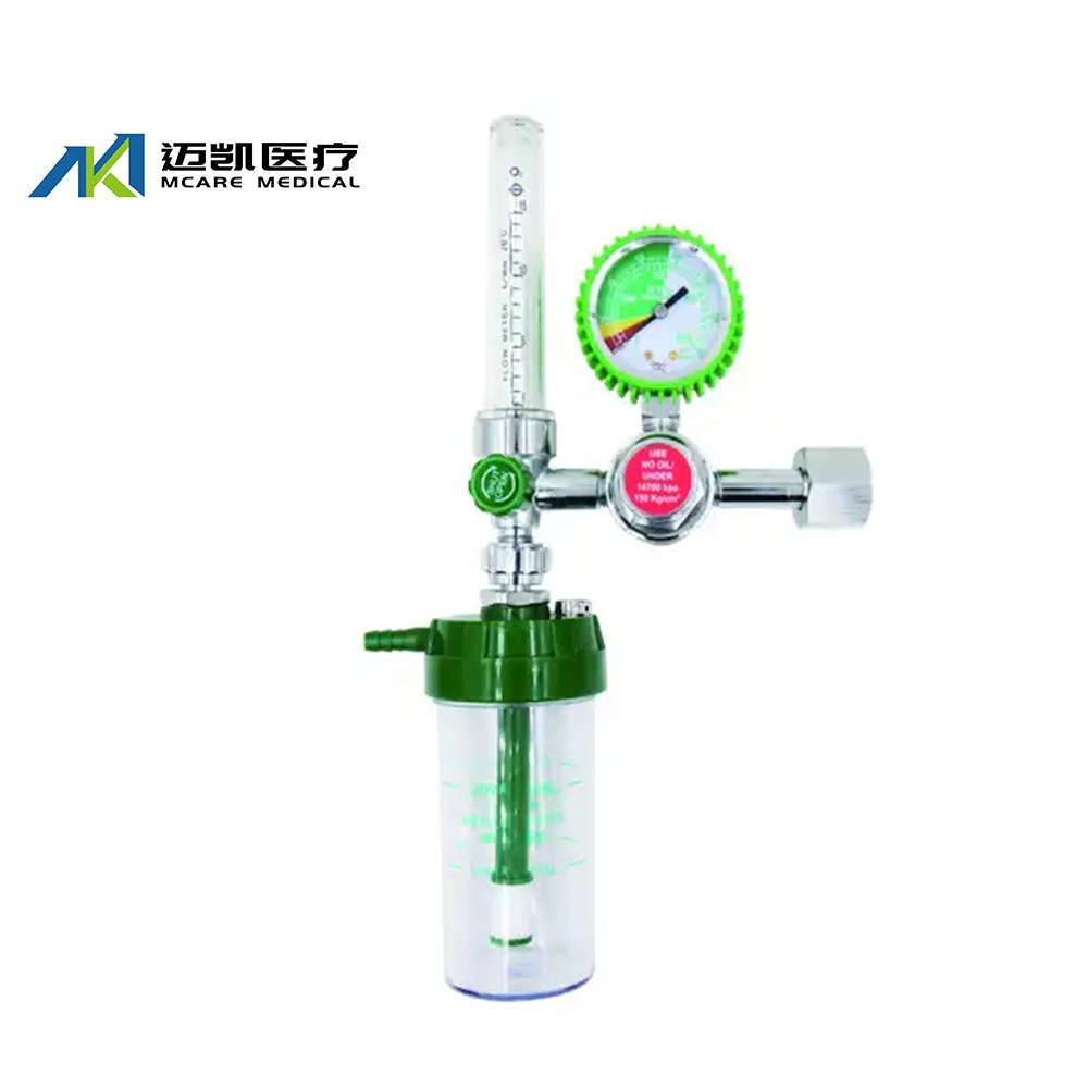 Low Price Oxygen Pressure Gas Regulator Inhaler O2 Pressure Reducer Oxygen Gauge Flow Meter