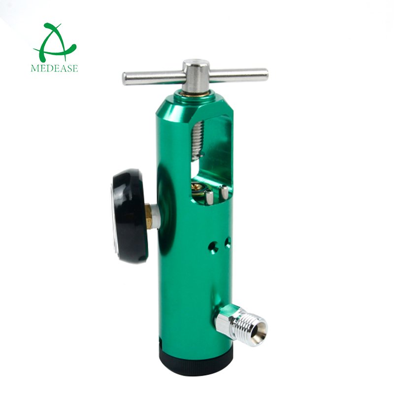 Click Style Other Emergency High Low Flow Carefusion Pressure Regulator CGA870 Medical Cylinder Valve Fixed Oxygen-Regulator