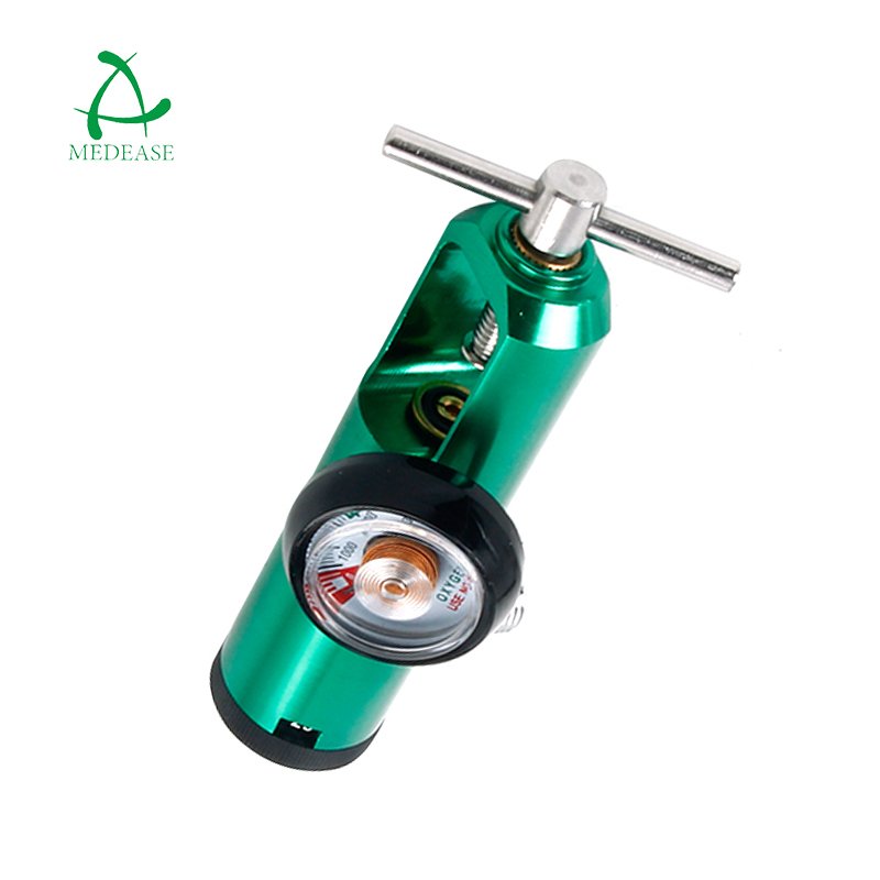 Click Style Other Emergency High Low Flow Carefusion Pressure Regulator CGA870 Medical Cylinder Valve Fixed Oxygen-Regulator