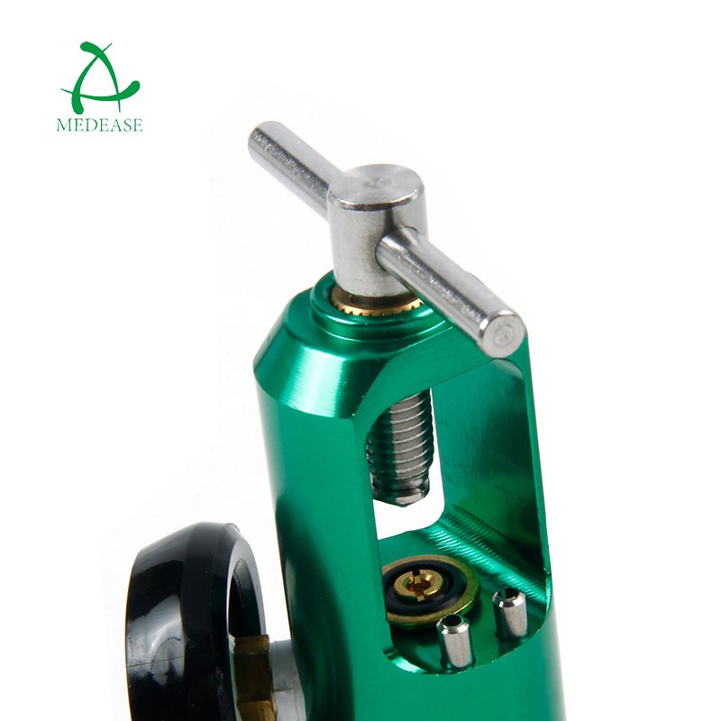 Click Style Other Emergency High Low Flow Carefusion Pressure Regulator CGA870 Medical Cylinder Valve Fixed Oxygen-Regulator