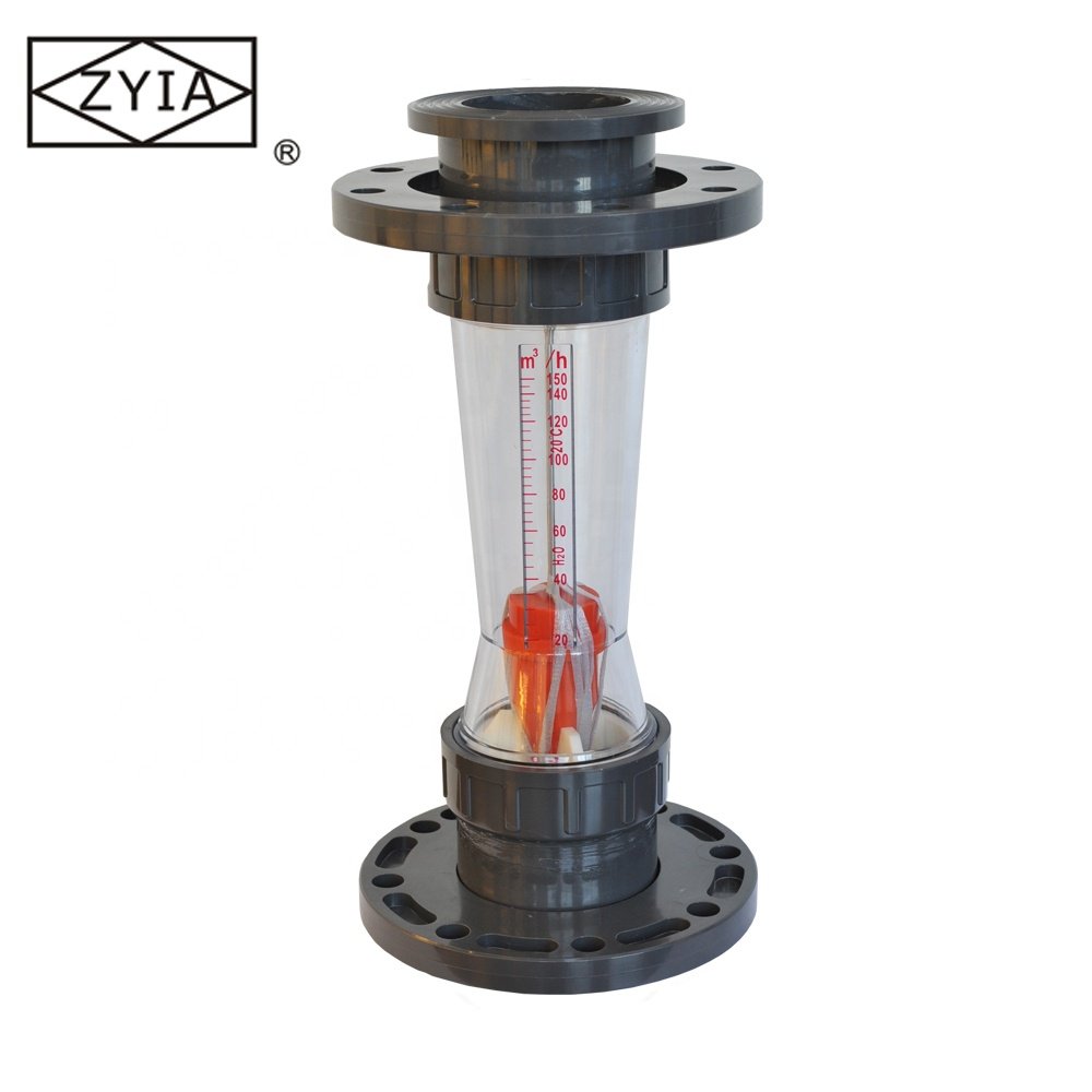 Large Diameter Plastic Flange Flowmeter Magnetic Float Flow Meter Water Flow Meter Sensor in Wastewater Treatment Plants