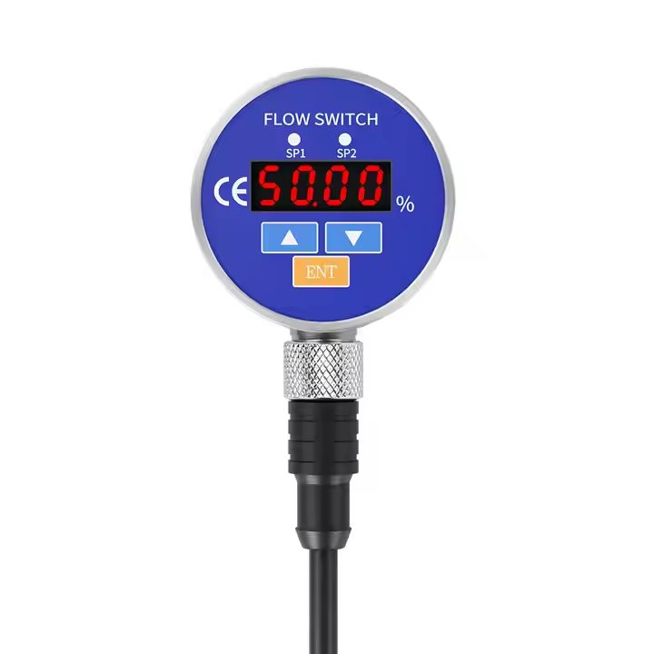 Low Cost High Accuracy Water air Gas Oil Thermal Flow Sensor Switch