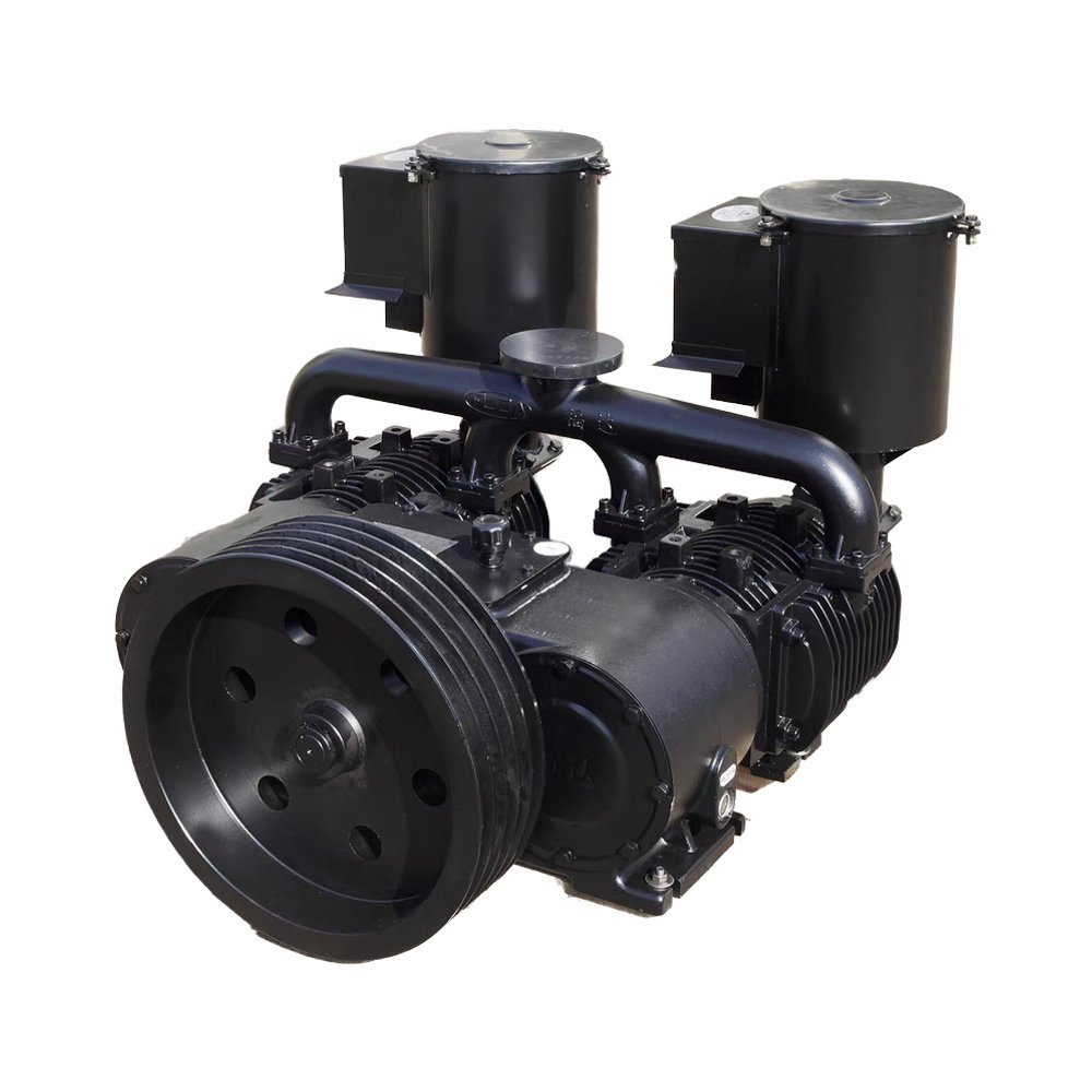 BDW-12/2S diesel Engine Drives Two Cylinders 12 Cubic Meters Flow Rate Wuhu Fuda Brand Cement Trailer air Compressor