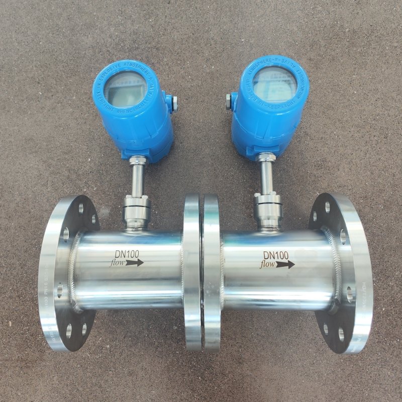 Customizable High Precision Coriolis Mass Flow Meter Water Gas Oil Air Other Fluids LCD Display Thread Convenient Measurement